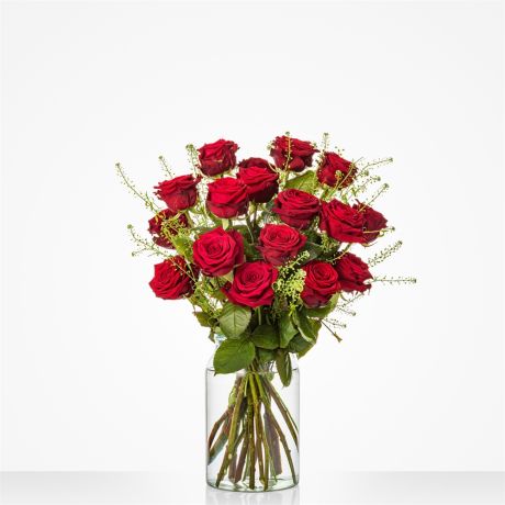 Boeket rode rozen